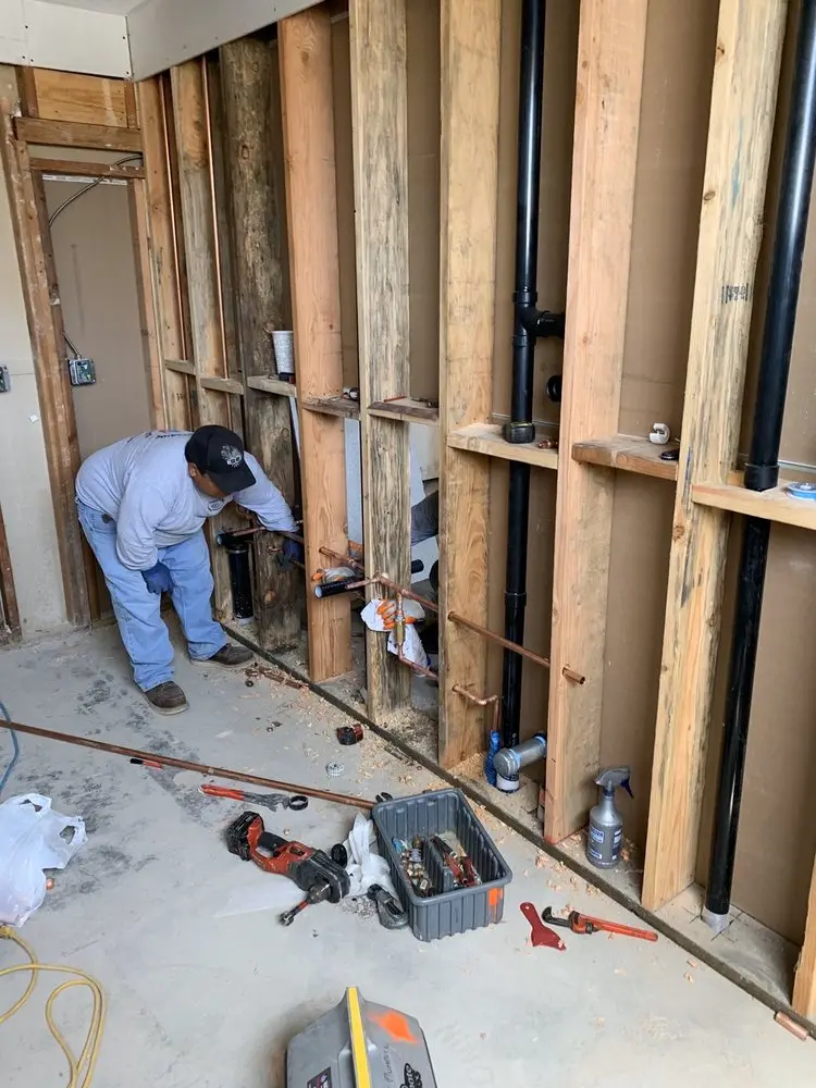 Commercial rough-in plumbing for Commercial Plumbing in Heathwood - Old Towne